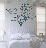 Vinilo Decorativo  Adhesivo Pencillo Con Pájaros