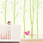 Murales vinilos infantiles adhesivos arboles pajaros Colombia Bogota Medellin Cali Barranquilla Bucaramanga Cartagena Ibague