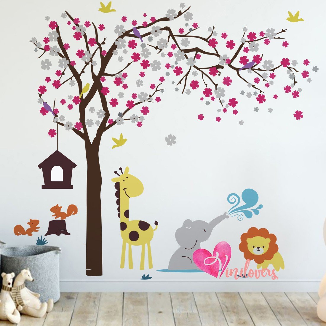 Vinilo Decorativo Adhesivo Beautiful Animals
