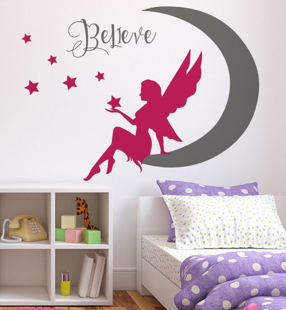 Adhesivo hadas decoracion adolescentes 