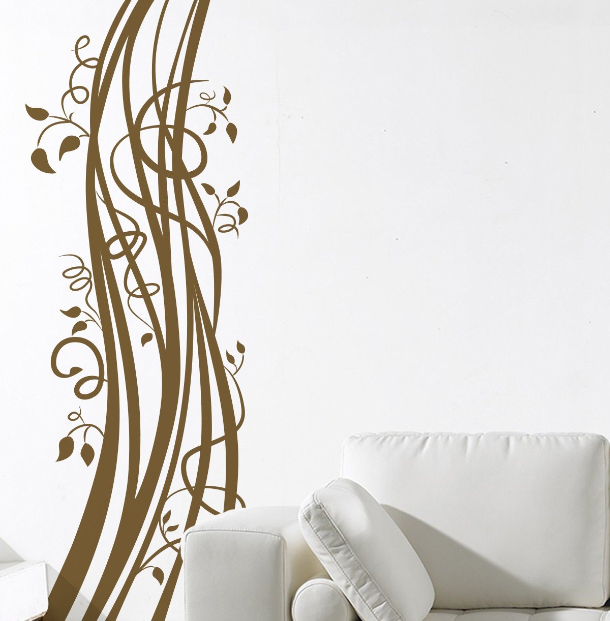 Vinilo Decorativo  Adhesivo Columna de Arabezcos