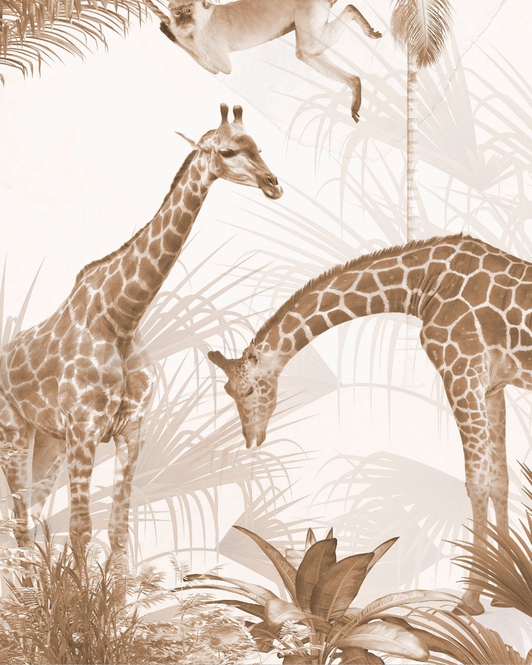 Papel Tapiz Cotizar a la Medida "Aventura en la Selva Terrenal"