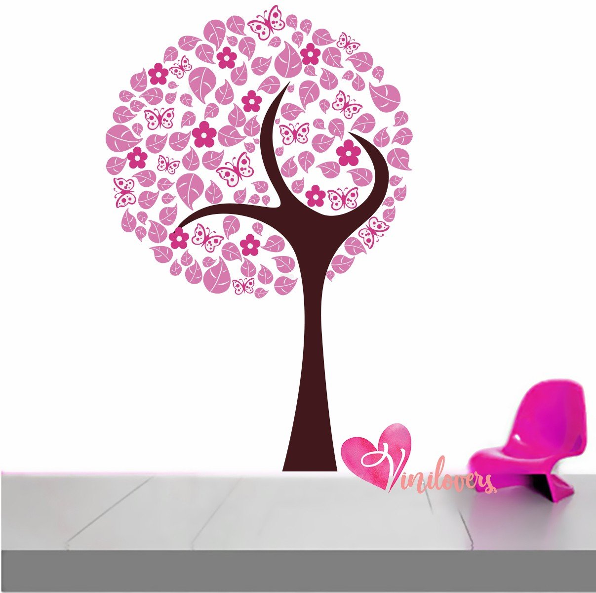 Vinilo Decorativo Adhesivo Fantasy Tree