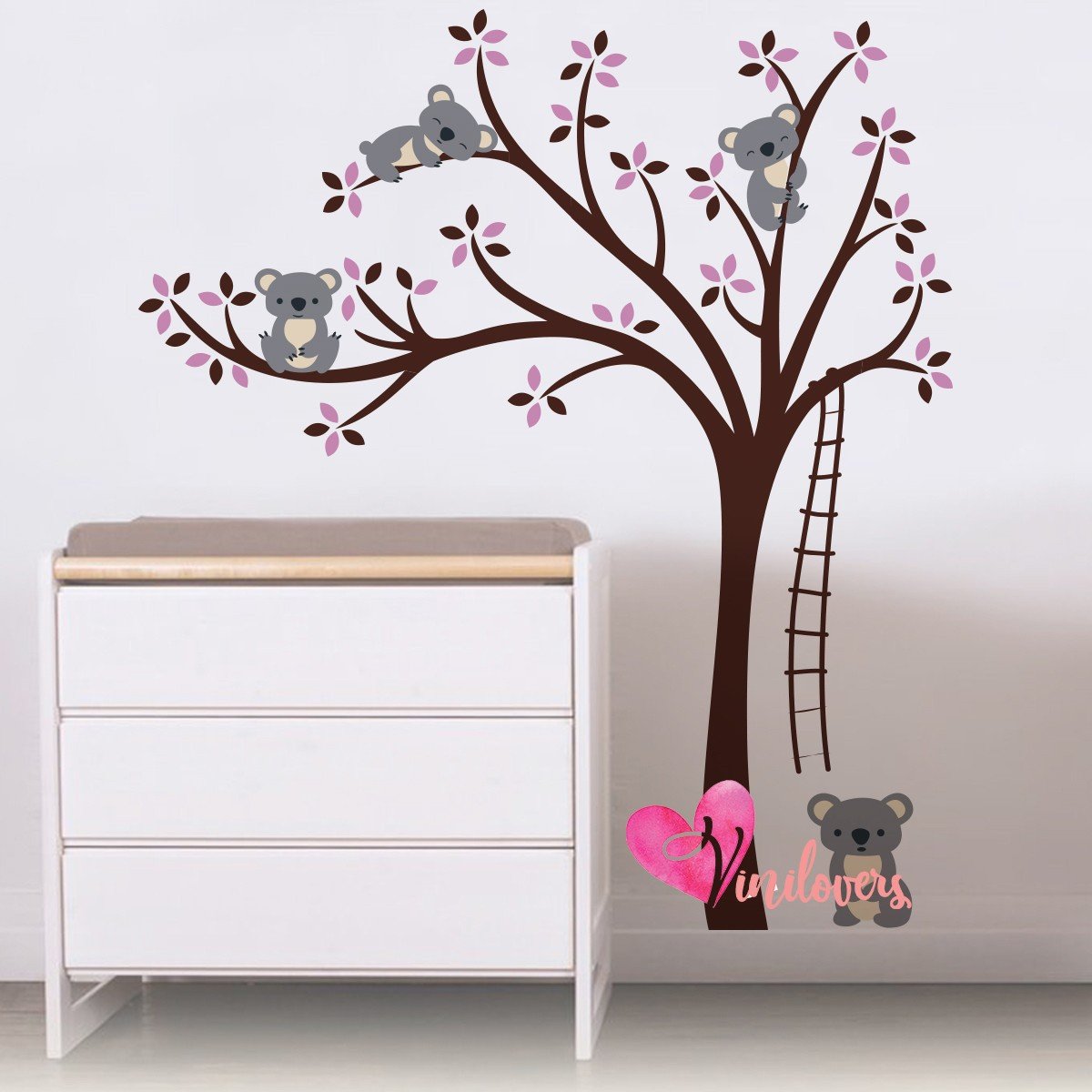 Adhesivos infantiles vinilos decorativos arboles osos Colombia Bogota Medellin Cali Barranquilla Bucaramanga Cartagena Ibague