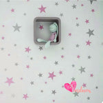 Vinilo decorativo infantil  estrellas Colombia Bogota Medellin Cali Barranquilla Bucaramanga Cartagena Ibague