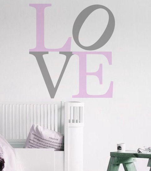 Adhesivos infantiles vinilos decorativos love bebe frases colores Colombia Bogota Medellin Cali Barranquilla Bucaramanga