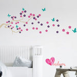 Vinilo Decorativo Adhesivo Mariposas Rama