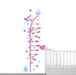 Adhesivos infantiles vinilos decorativos medidores pajaros Colombia Bogota Medellin Cali Barranquilla Bucaramanga Cartagena
