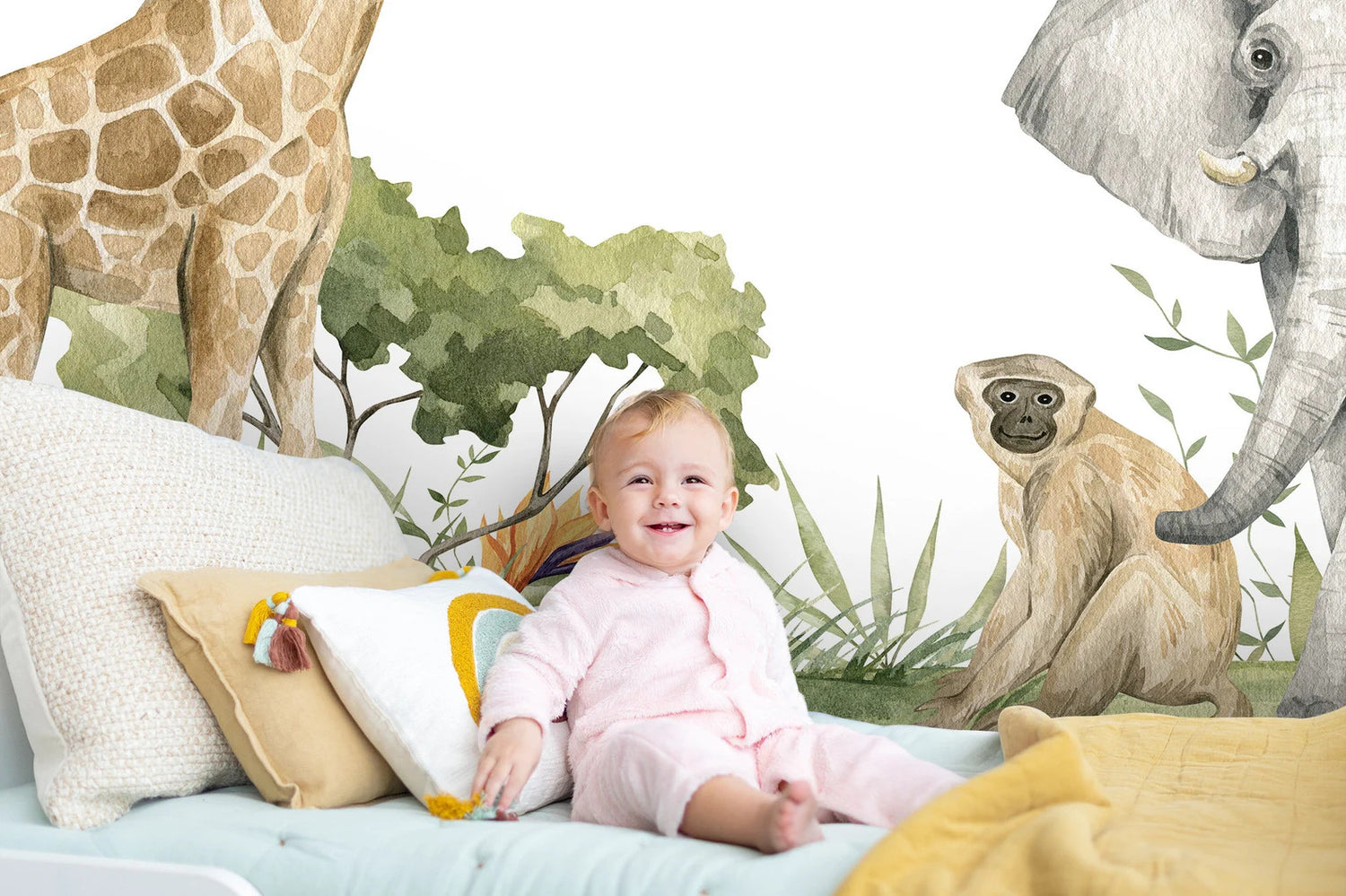 Papel Tapiz Cotizar a la Medida "Animales en la Jungla 02"