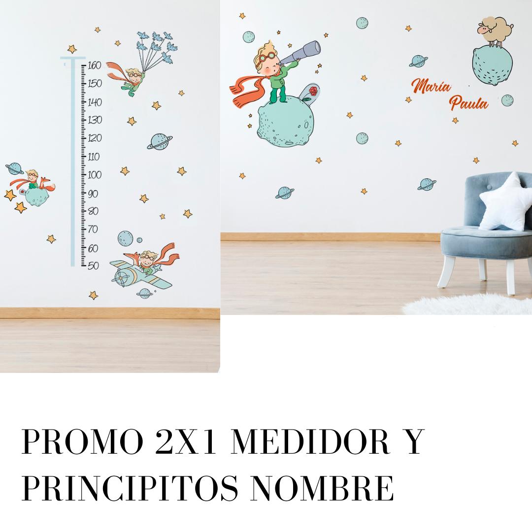 Vinilos Adhesivos kit Medidor y Vinilo del Principito