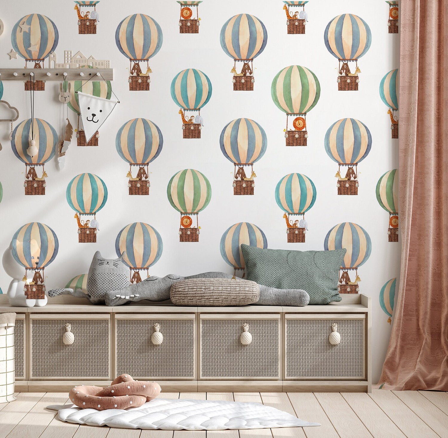 Papel Tapiz "Sueños de Animales en la Altura"