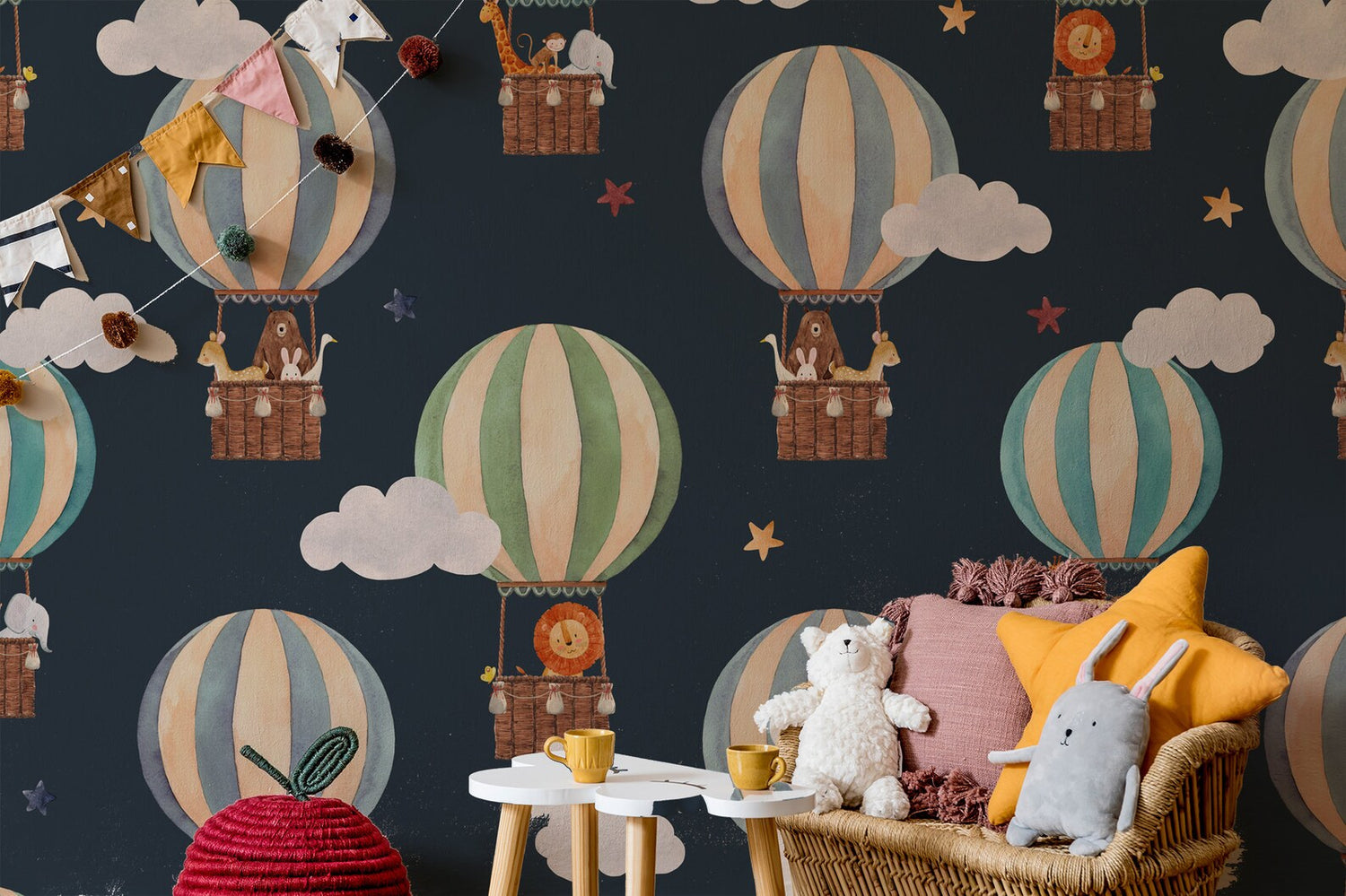 Papel Tapiz "Sueños de Animales en la Altura"